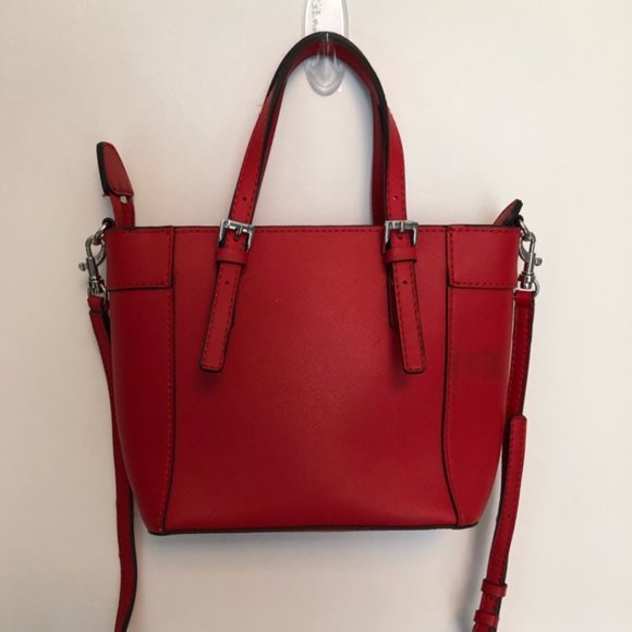 Guess Delaney Red small tote - Picture 6 of 8